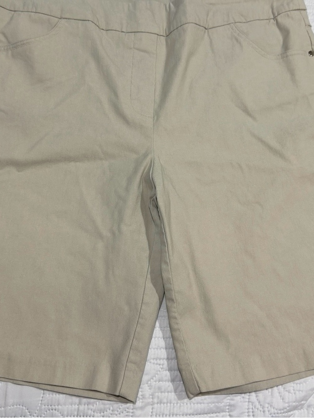 Tribal Size 14 Khaki Bermuda Shorts